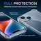 Crystal Clear Case for iPhone 14, 14 Plus, 14 Pro, 14 Pro Max, Shock Absorption Bumper, Soft Flexible TPU, Anti-Drop, Anti-Fingerprint, 3600 Shockproof, Screen & Camera Protective, Transparent Protective Back Cover, For all iPhone 14 models